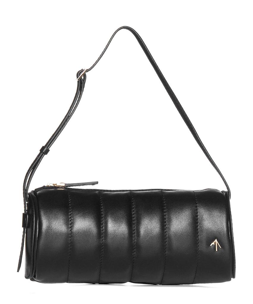 Manu Atelier Manu Atelier Logo-Plaque Padded Shoulder Bag