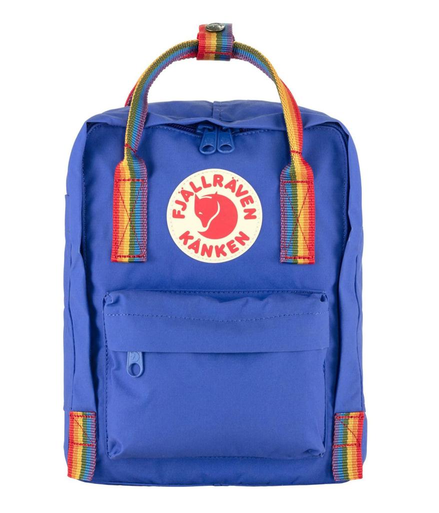 Fjallraven Kanken Rainbow Mini 7L Backpack Cobalt Blue