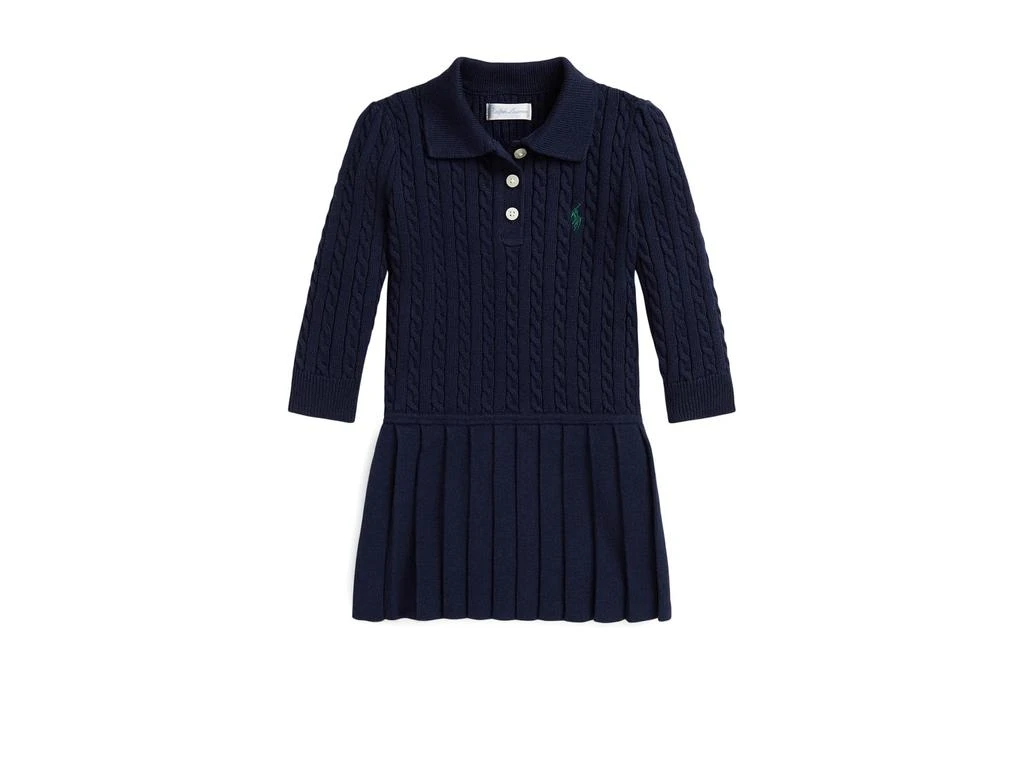 Ralph Lauren Mini-Cable Polo Sweater Dress (Infant) 1