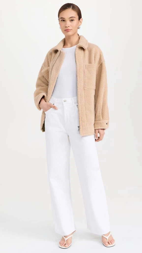 MARISSA WEBB Amari Sherpa Twill Jacket 6