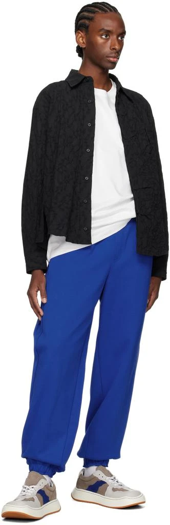 ADER error White Significant Patch Long Sleeve T-Shirt 4