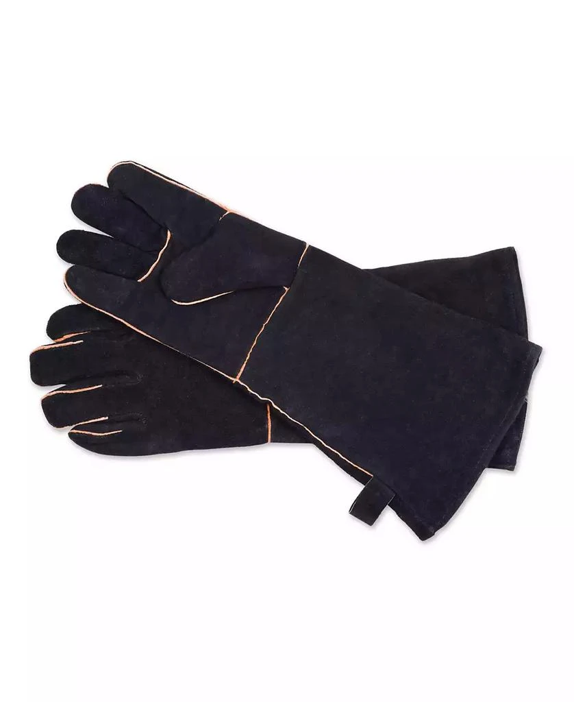 RSVP International Leather Grill Gloves, Set of 2 1