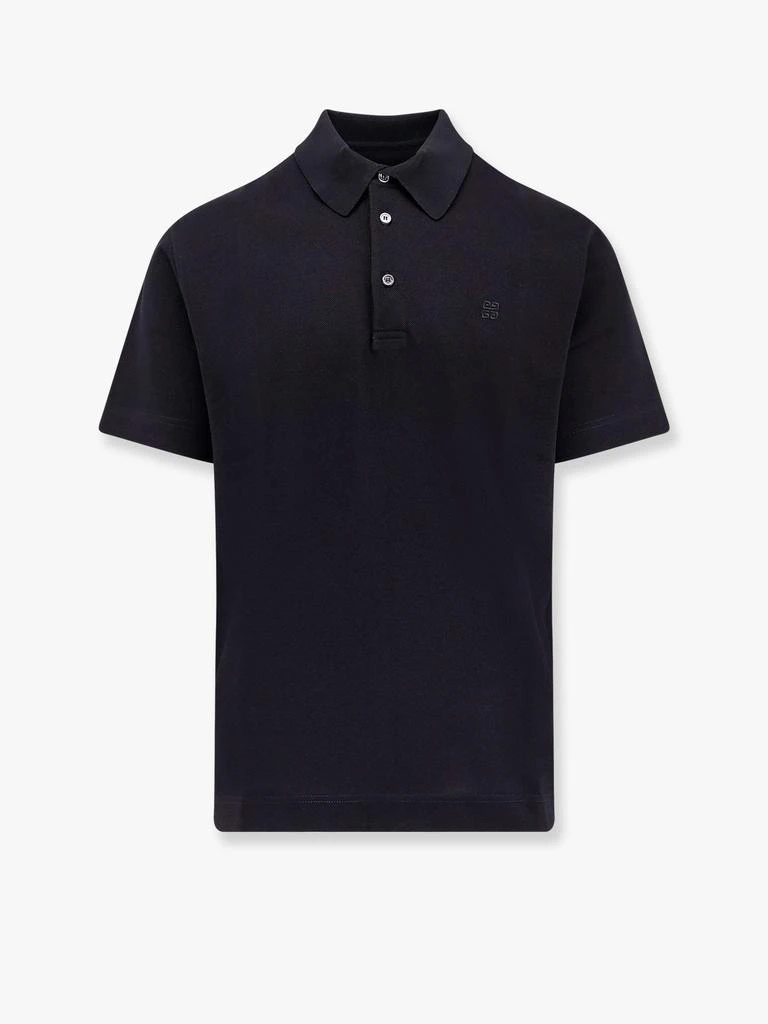 Givenchy Piqu é cotton polo shirt with 4g embroidery 1
