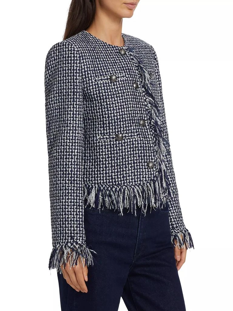 If Only Studio Tweed Bouclé Jacket 4