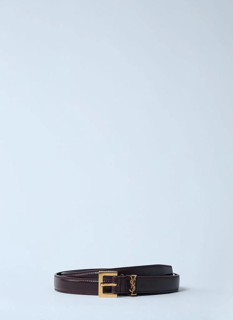 Yves Saint Laurent Cassandre Thin Belt 1