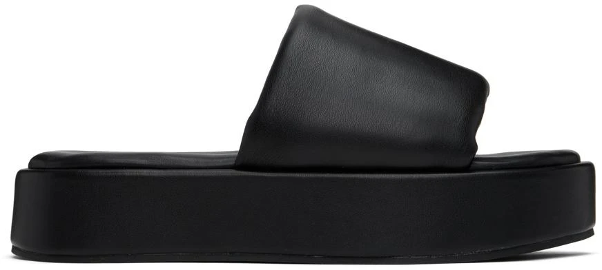 STAND STUDIO Black Tuva Sandals 1
