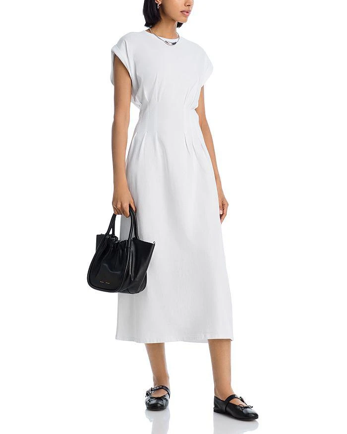 FRAME The Jersey Nipped Dress 2