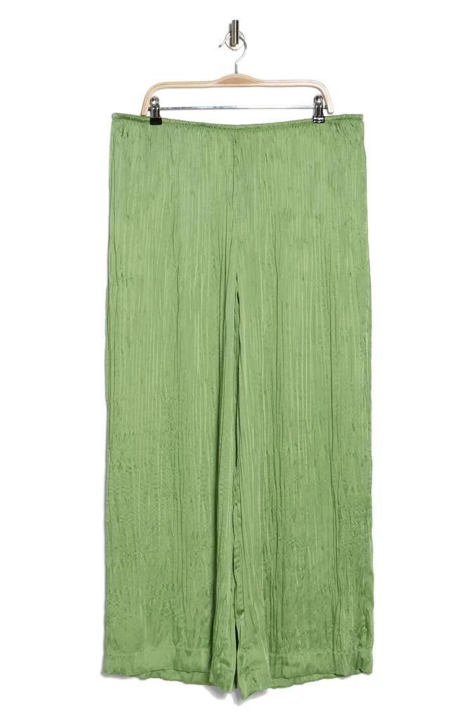 Vince Crushed Plissé Pull-On Pants 3