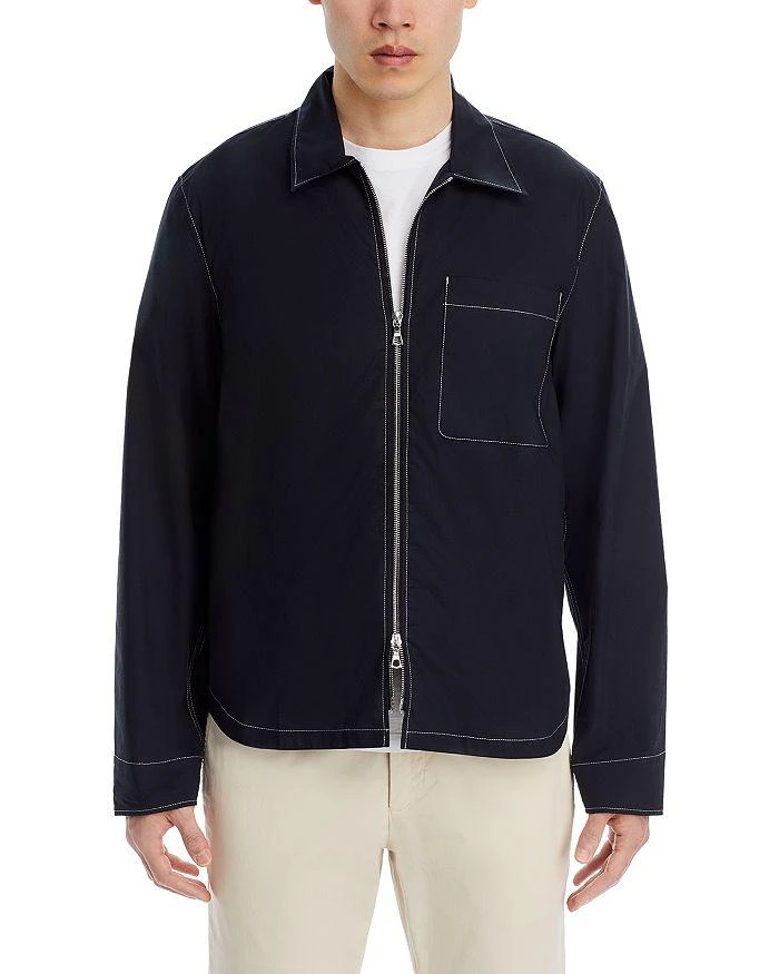 Officine Générale Zip Front Topstitched Jacket 3