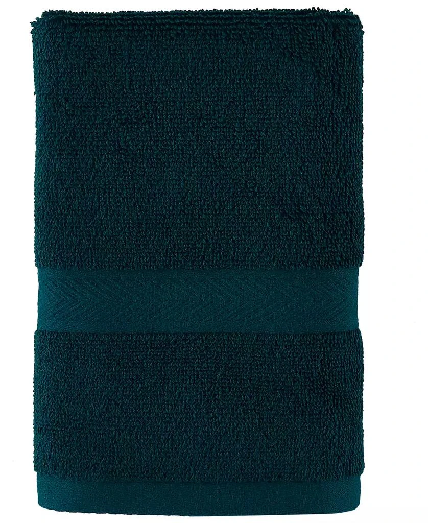 Tommy Hilfiger Modern American Solid Cotton Hand Towel, 16" x 26" 1