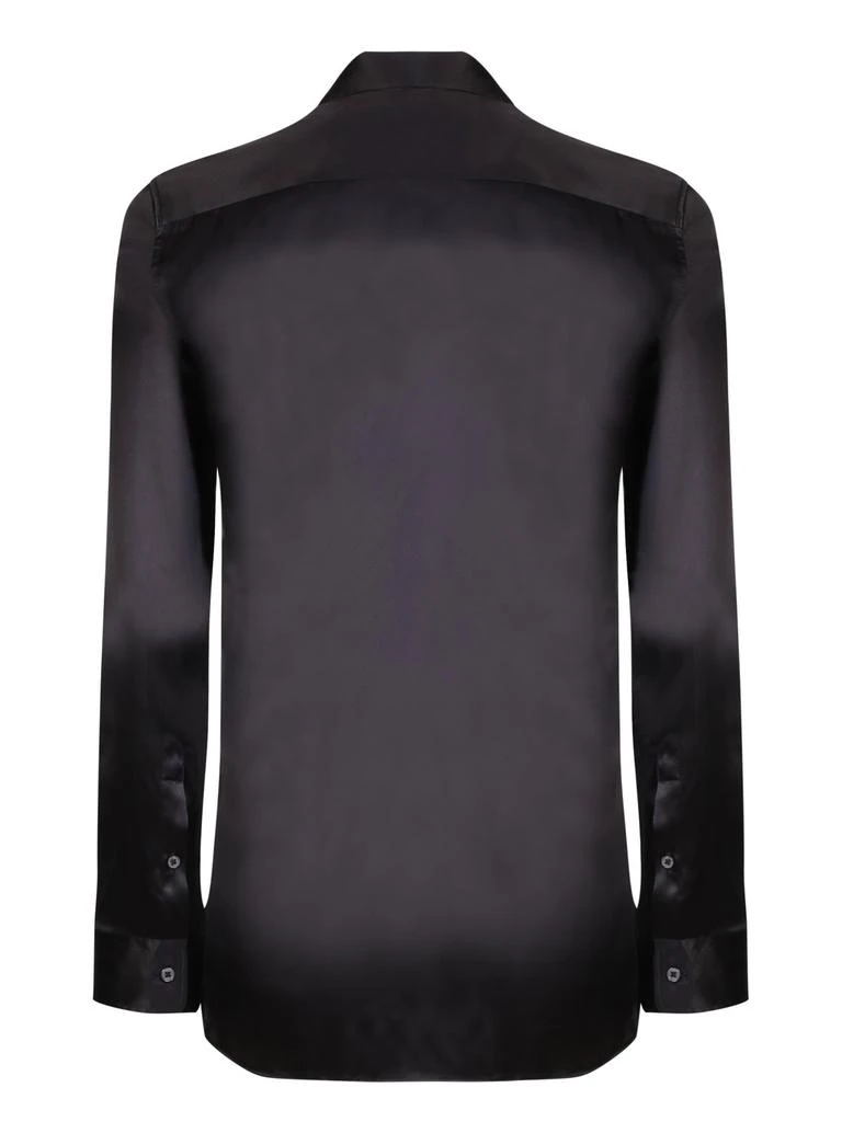 ANN DEMEULEMEESTER Ann Demeulemeester Asymmetric Designed Satin Shirt 2
