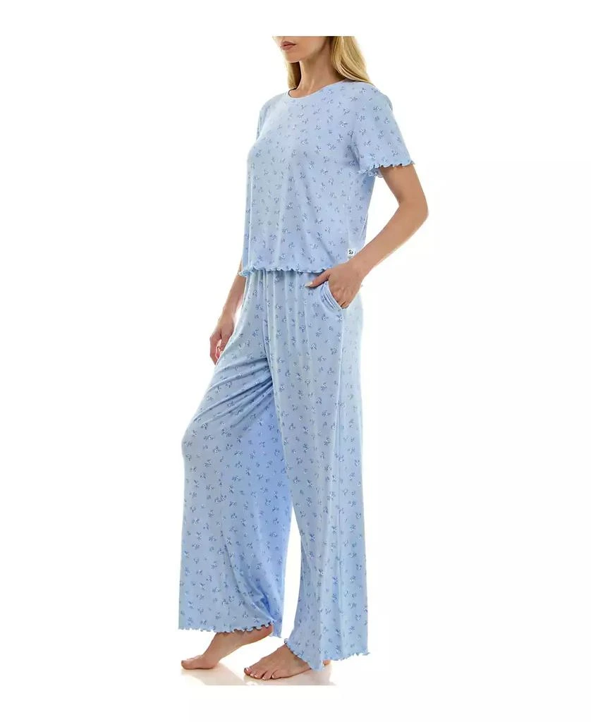 Sincerely Jules Women
s Printed T-Shirt 
Paper Bag Pants, 2-Piece Pajama Set 6
