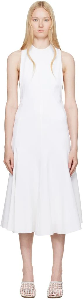 Jacquemus White La Casa 'The Favola' Midi Dress 1