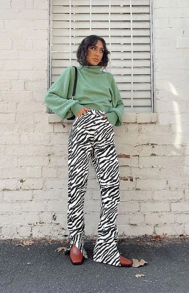 Princess Polly Zahara Cropped Turtleneck Sweater 4