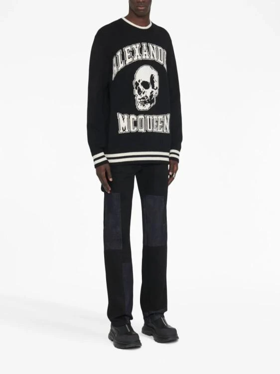 Alexander Mcqueen Crew Neck Pullover 3