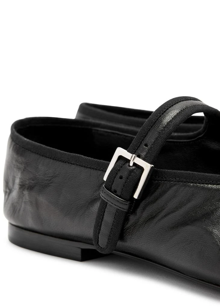 The Row Boheme leather Mary Jane flats 4