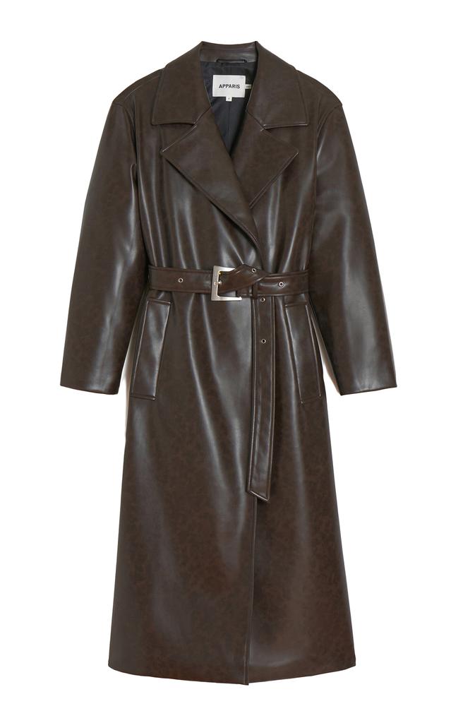 Apparis Jay Supple Sans Leather Bonded Coat - Jackets