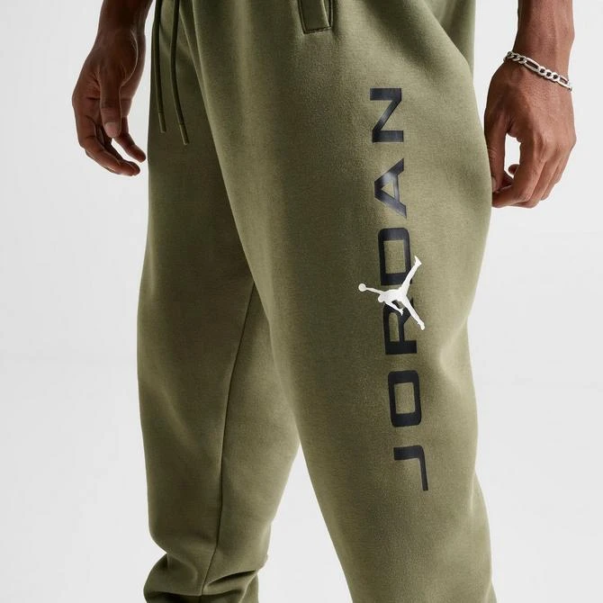 Jordan Men's Jordan Air Stretch Logo Fleece Jogger Sweatpants 5