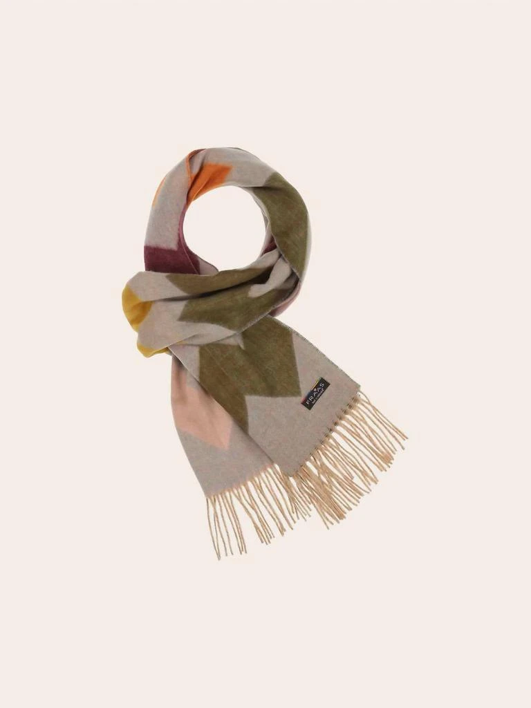 V. FRAAS V. Fraas - Women
s Exploded Zig Zag Cashmink Scarf 2
