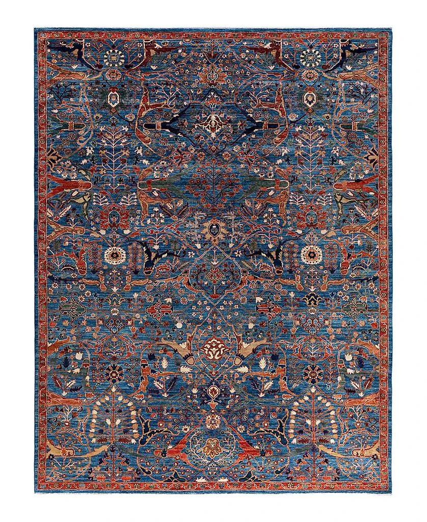 ADORN HAND WOVEN RUGS Serapi M1993 9'2"x11'11" Area Rug 1
