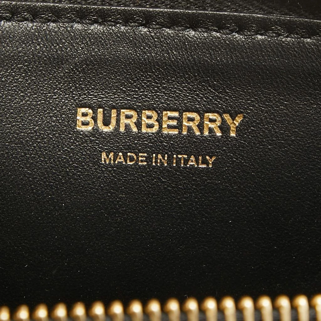 Burberry Burberry Black Leather Large Olympia Shoulder Bag 8