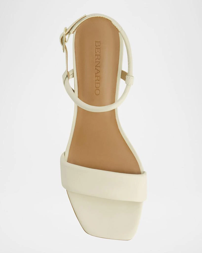 Bernardo Josei Leather Ankle-Strap Sandals 4