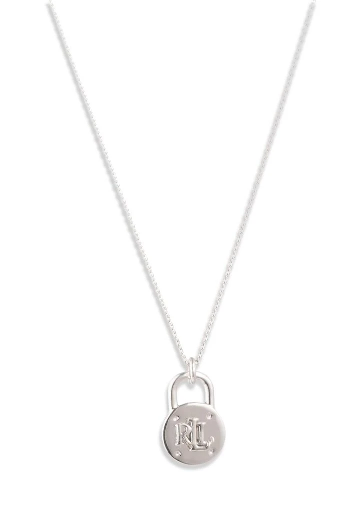Ralph Lauren Logo Padlock Pendant Necklace 2
