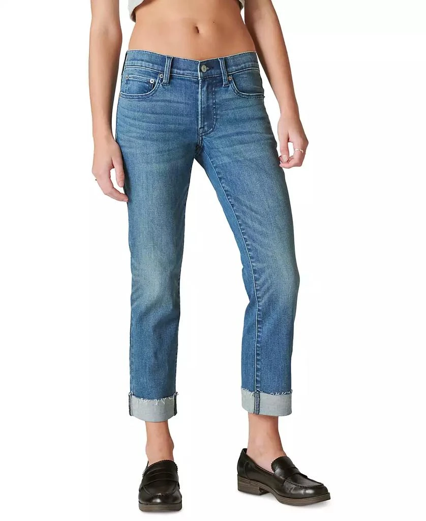 Lucky Brand Women's Mid-Rise Sweet Crop Cuffed Jeans 3