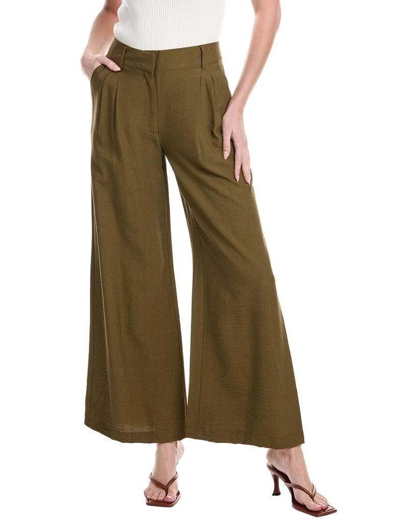 Vince Camuto Pleated Wide Leg Trouser 1