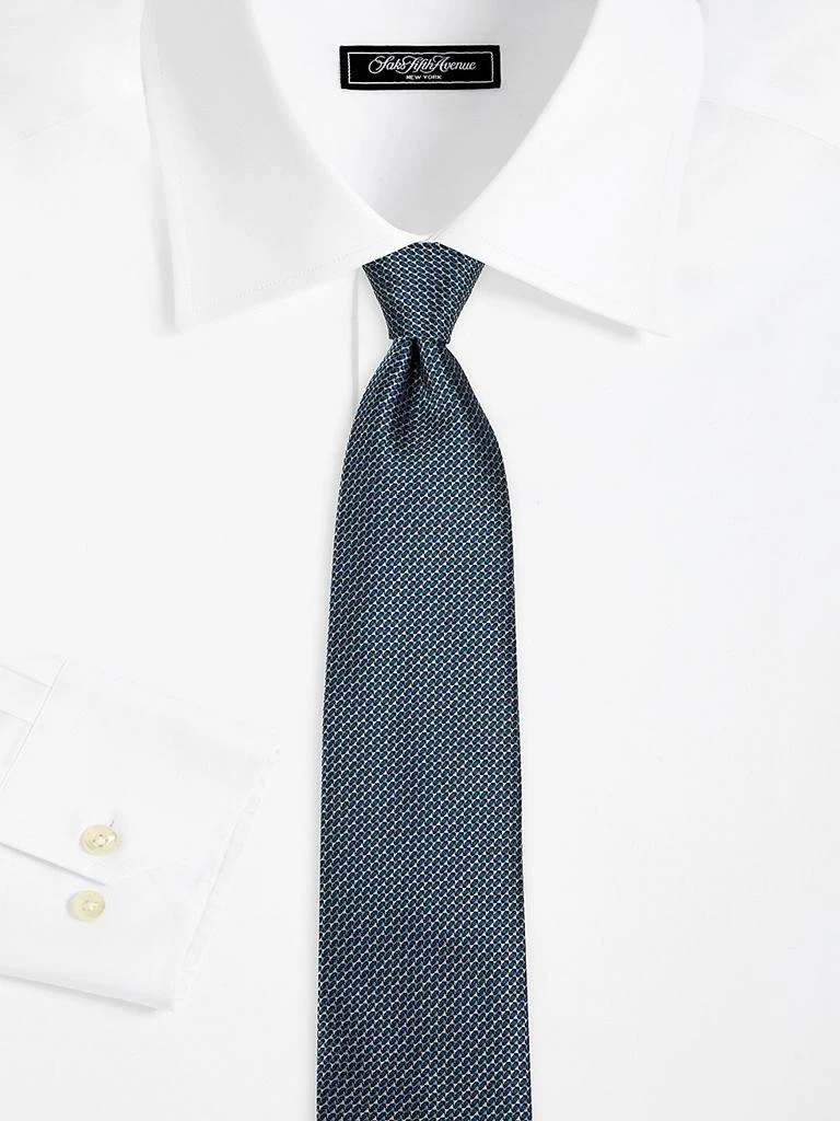 Canali Neat Silk Tie 2