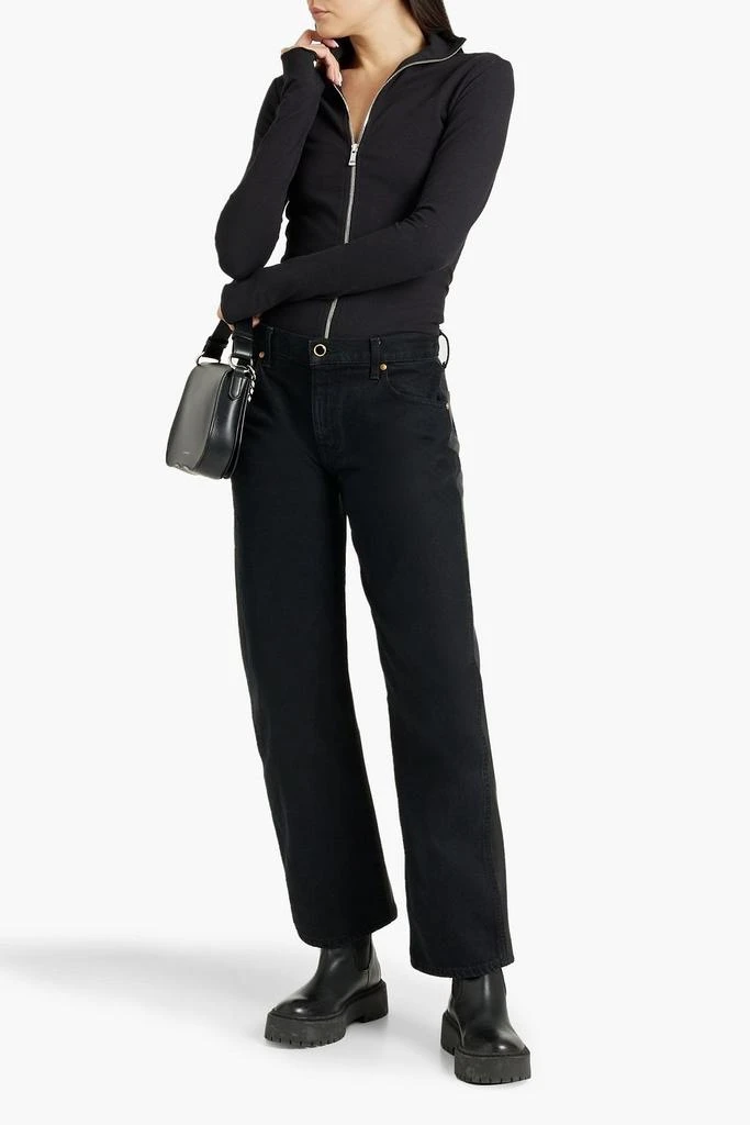 EB DENIM Stretch-cotton jersey top 2