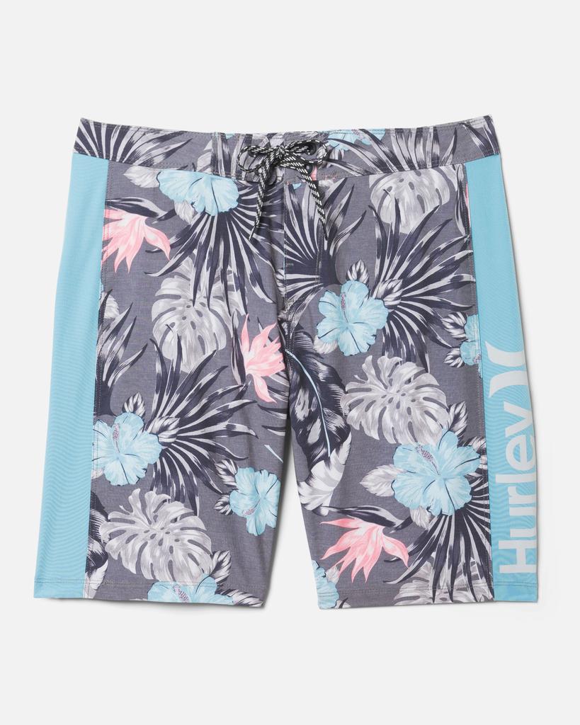 United Legwear Men's Essential Hibiscus Boardshort 20"