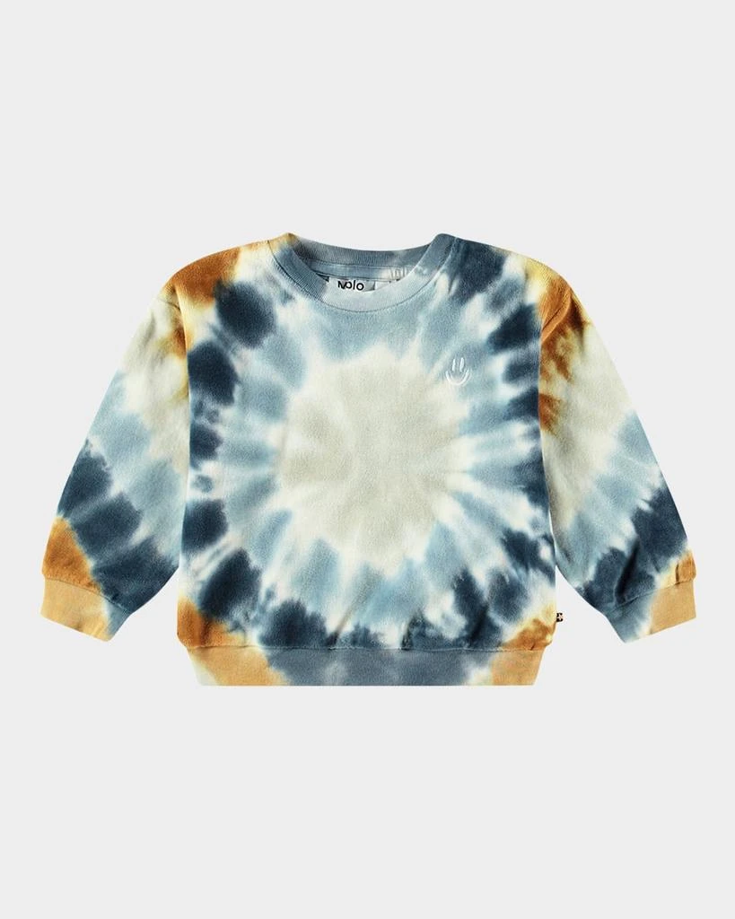 MOLO Boy's Dear Tie Dye Sweatshirt, Size 6M-2 1