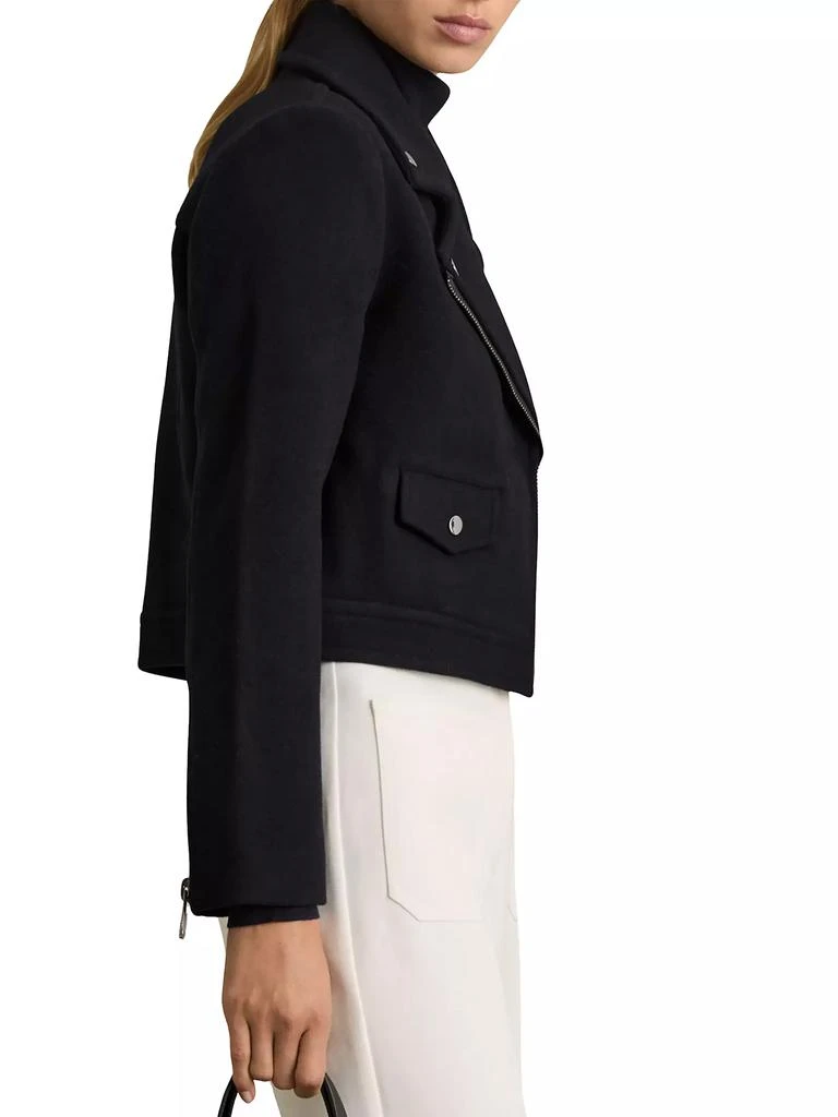 REISS Arlow Wool Biker Jacket 4