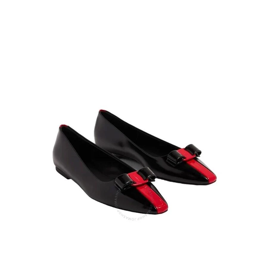 Salvatore Ferragamo Vara Bow Leather Ballet Flats 2