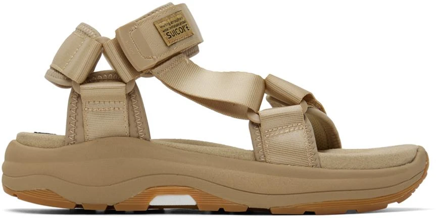 Suicoke Beige DEPA-Run Sandals 1