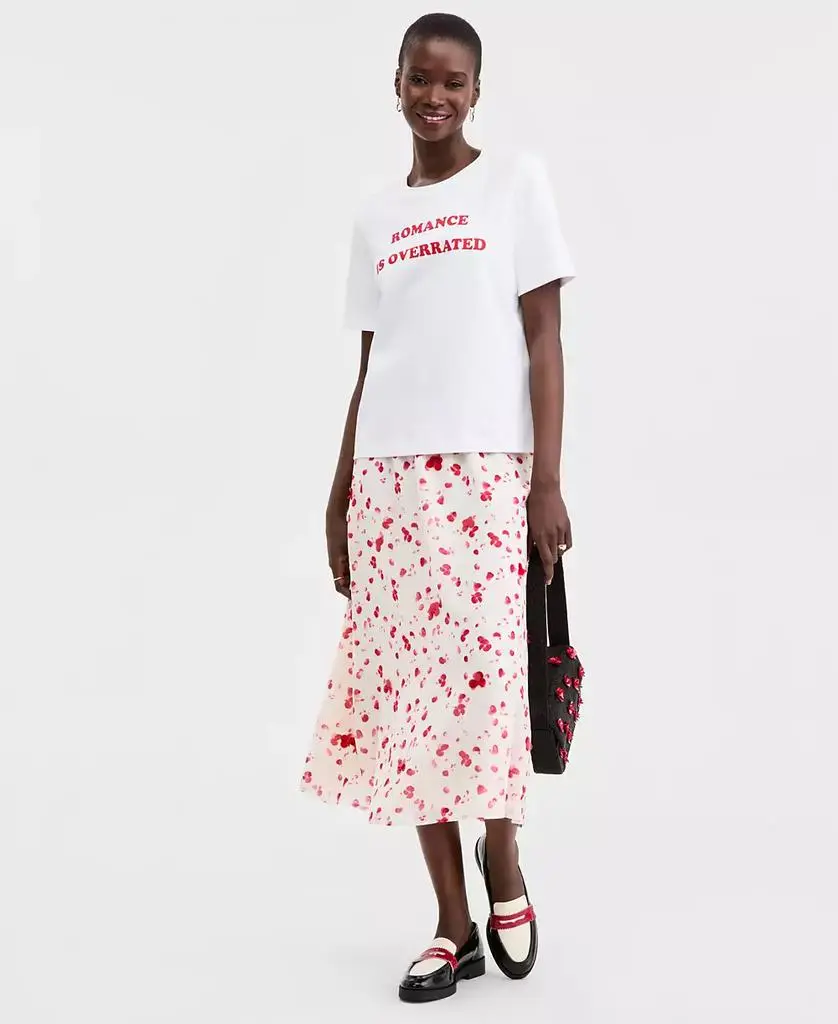 On 34th Women's Embellished Pull-On Midi Skirt, Macy's Exclusive