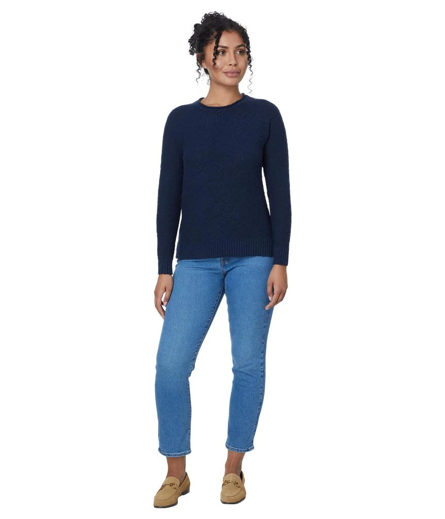 L.L.BEAN Midweight Cotton Slub Rollneck Pullover 4