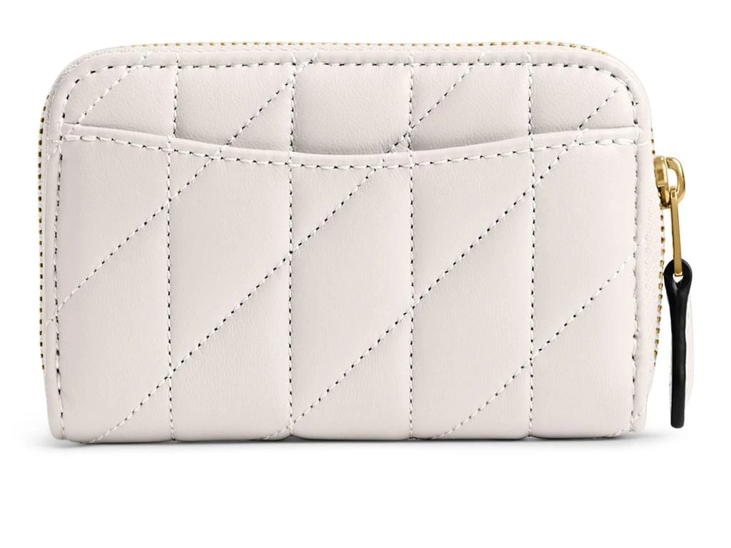 Coach Small Zip Around Card Case with Pillow Quilting 2