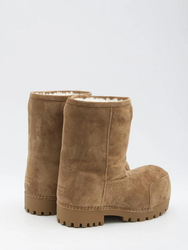 Balenciaga Alaska Fur Low Boots 3