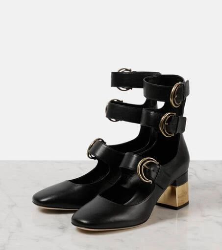 Chloé Alizè leather pumps 4