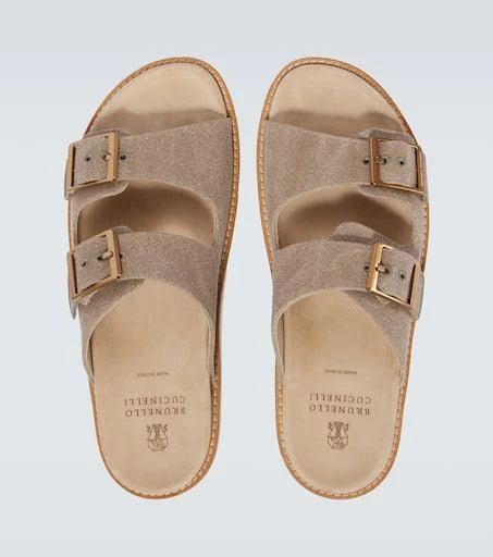 Brunello Cucinelli Canvas sandals 4