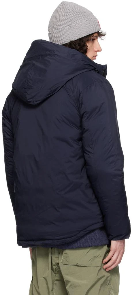 Canada Goose Navy Lodge Down Jacket 3