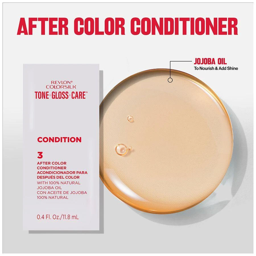 Revlon ColorSilk Tone + Gloss + Care Demi-Permanent Hair Color 5