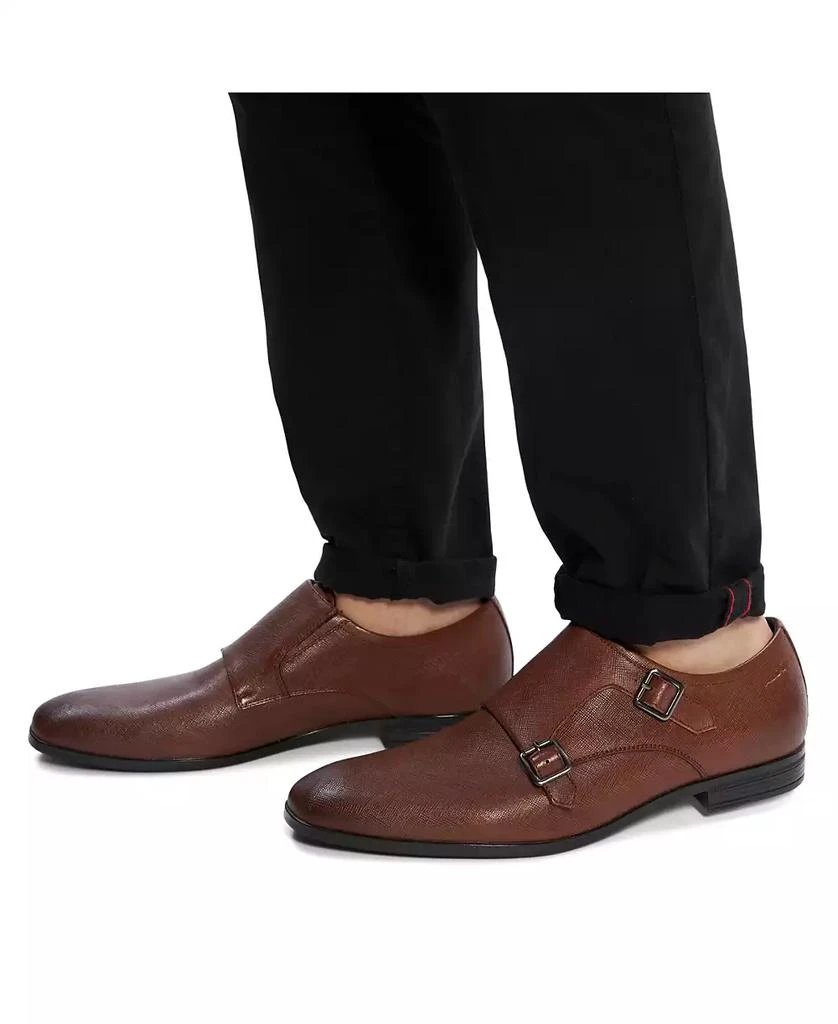 ALDO Men's Benedetto Monk Strap Shoes- Wide Width 6