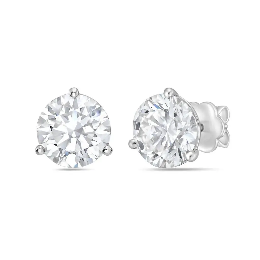 Diana M Jewels Diana M Jewels - 8.00 Cts Round Lab Grown Stud Earrings