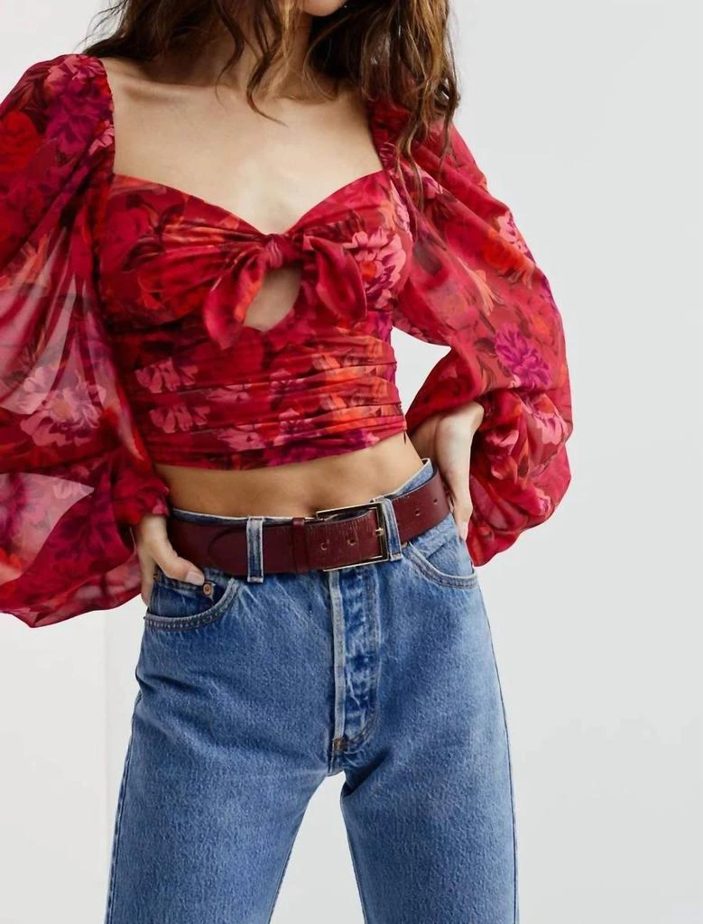 For Love & Lemons Trisha Crop Top 2