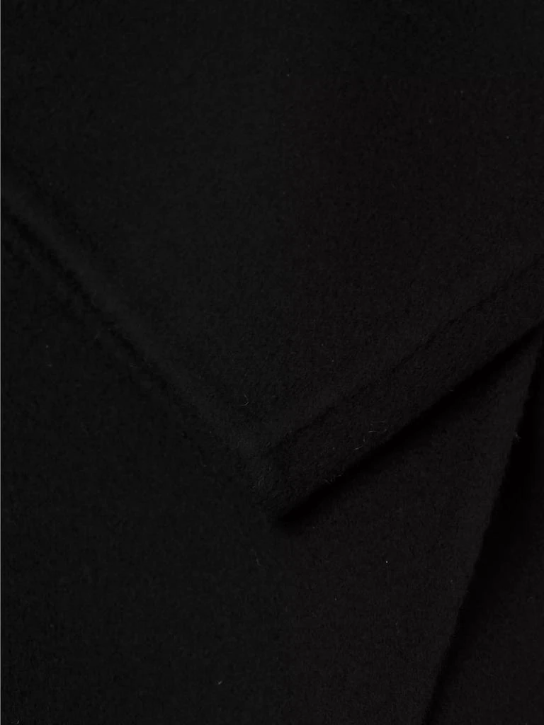 Sofia Cashmere Wool-Cashmere Shawl-Collar Coat 6