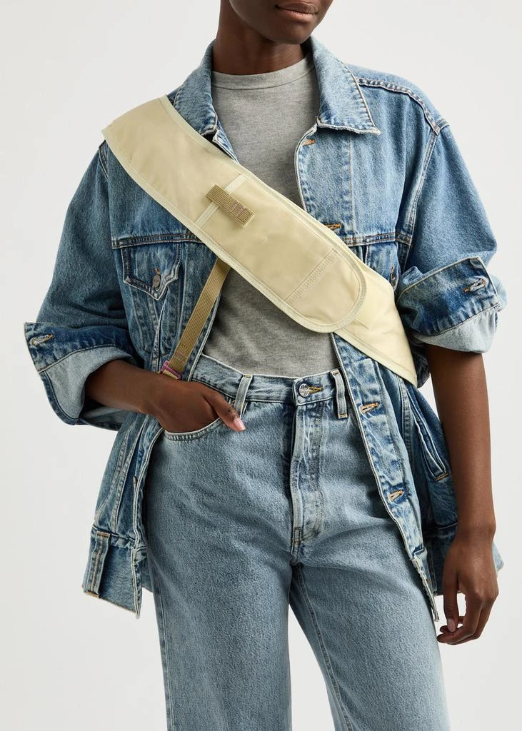 Acne Studios Andemer waxed canvas cross-body bag 6