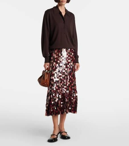 Dries Van Noten Wool polo shirt 2